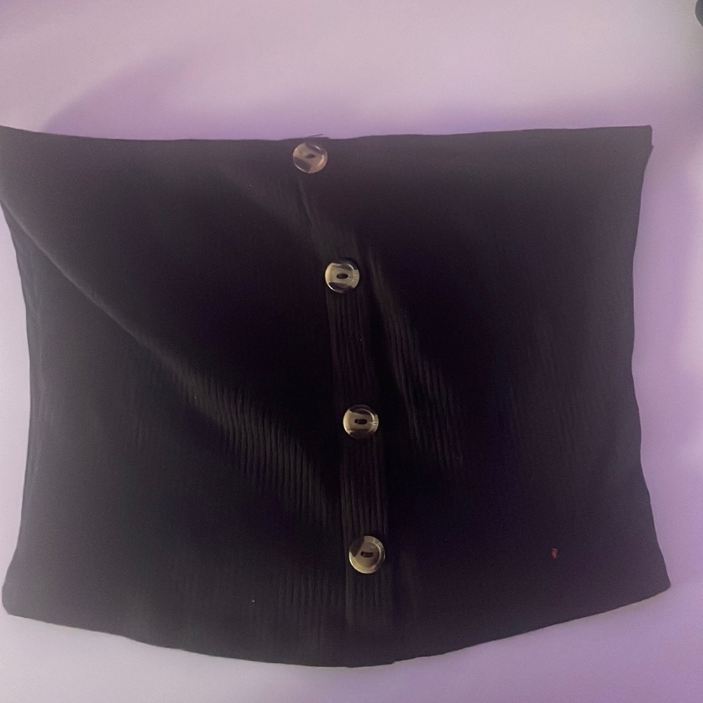 Black tube top (size:small)